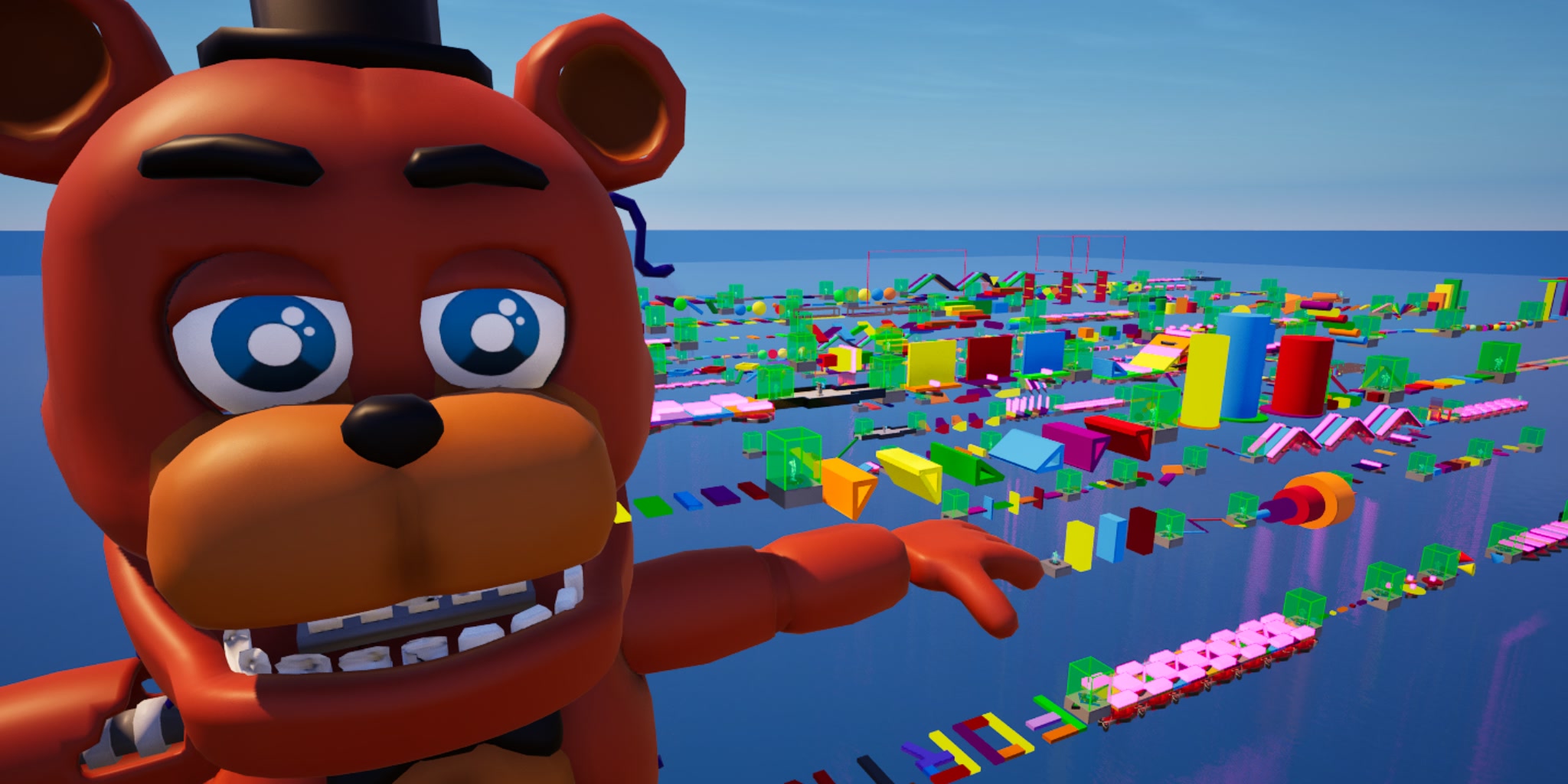 150 LEVEL FNAF PARKOUR ⭐