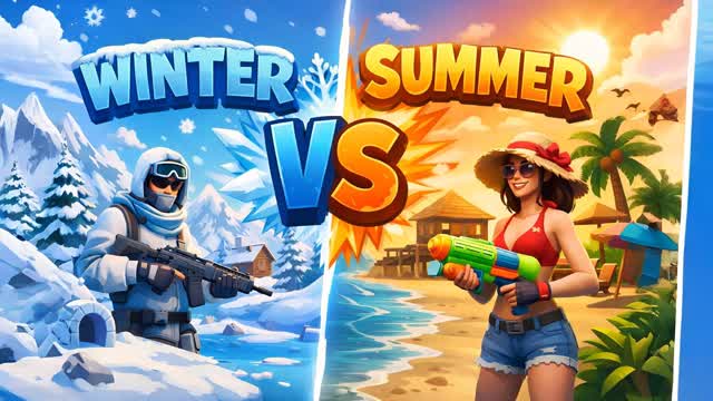 ❄️ WINTER vs SUMMER ☀️ SUN vs SNOW ☃️