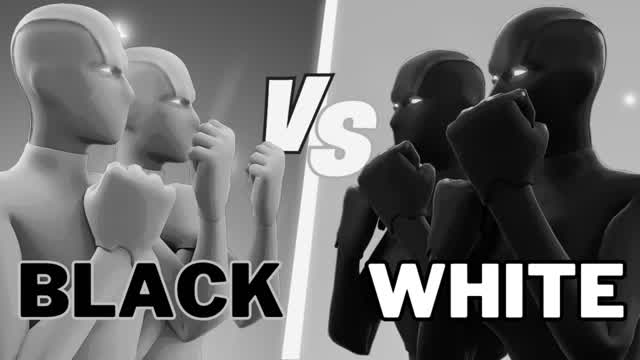 SUPER  WHITE VS BLACK