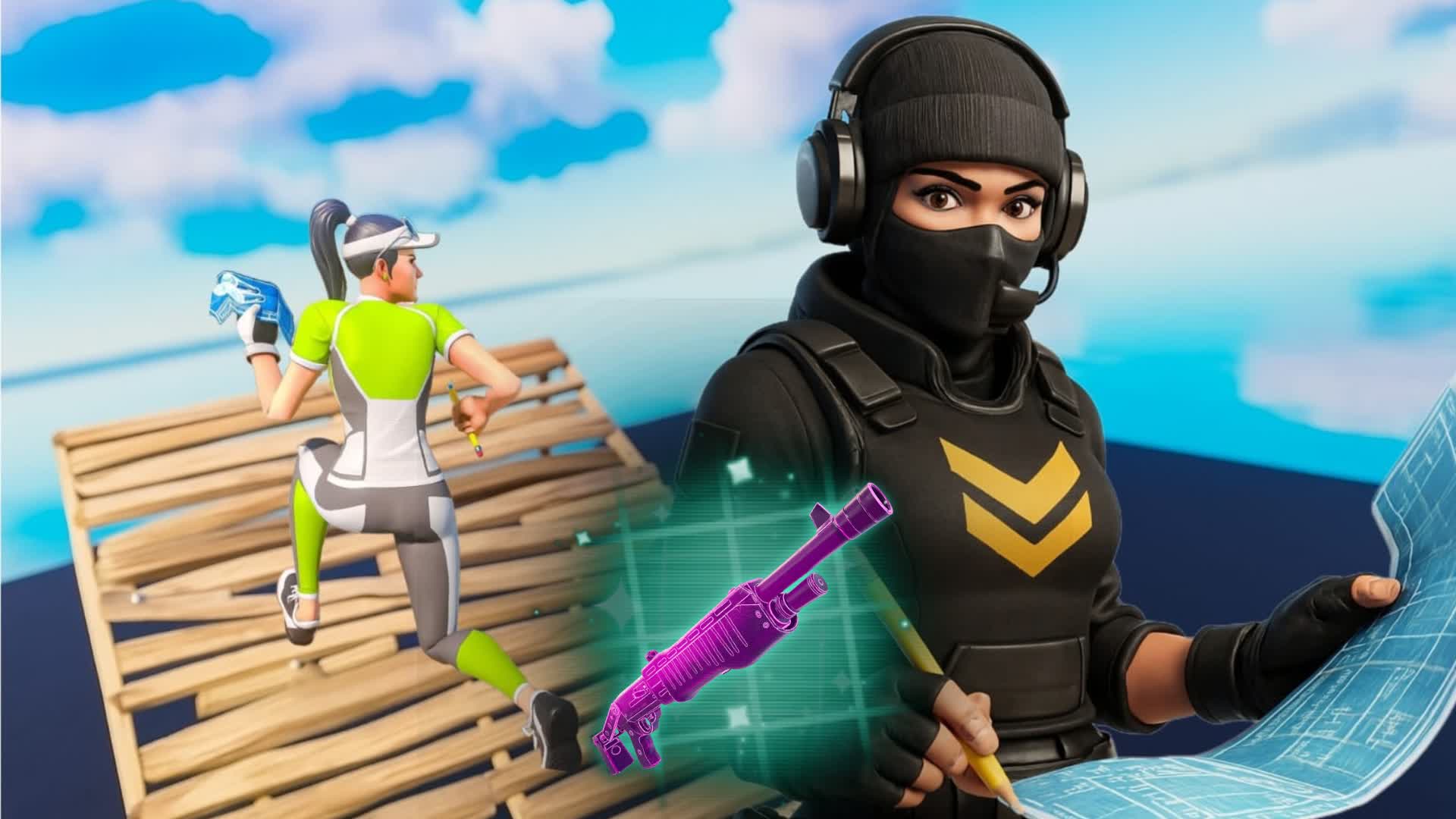 TGC 1v1 build fight 🔥
