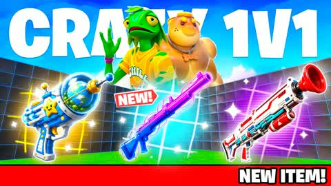 CRAZY 1V1 FFA - ALL GUNS & RIDES