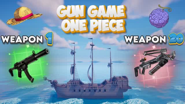 ⭐️ GUN GAME - ONE PIECE