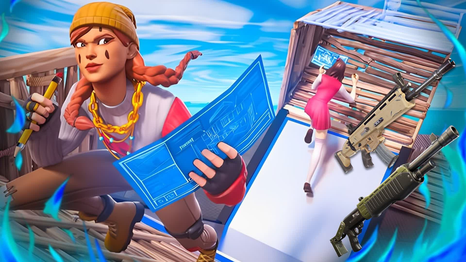 1v1 build fight