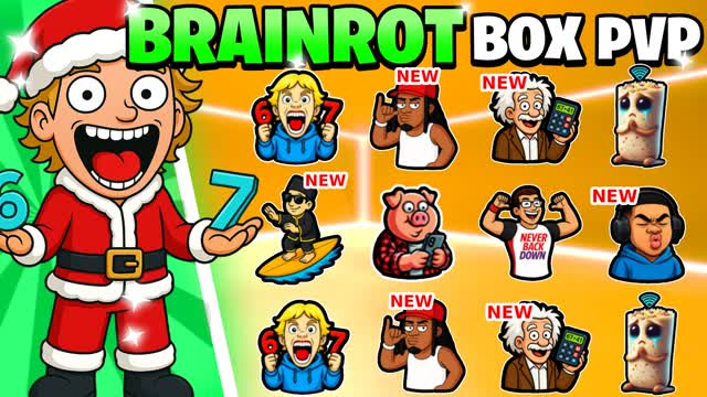 🧠 BRAINROT BOXFIGHTS📦BOX PVP BOX FIGHT
