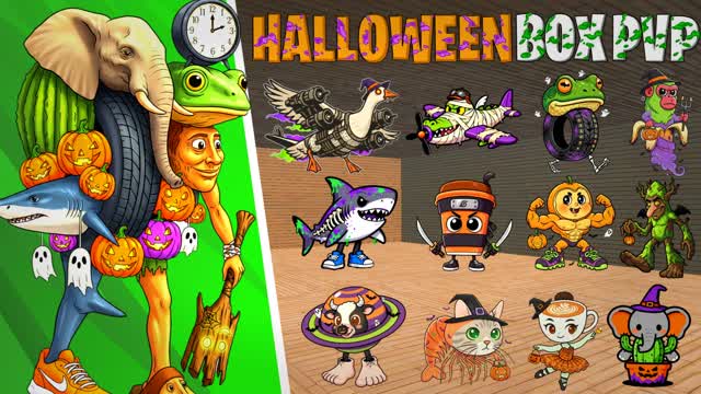 BOX PVP HALLOWEEN BRAINROT 1V1