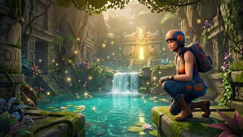 MYSTIC JUNGLE: TEMPLE RUINS 🌿