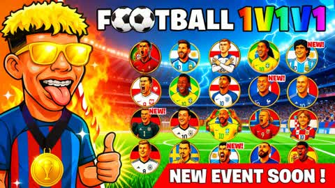 FOOTBALL 1V1V1 RELOAD FFA | SOCCER