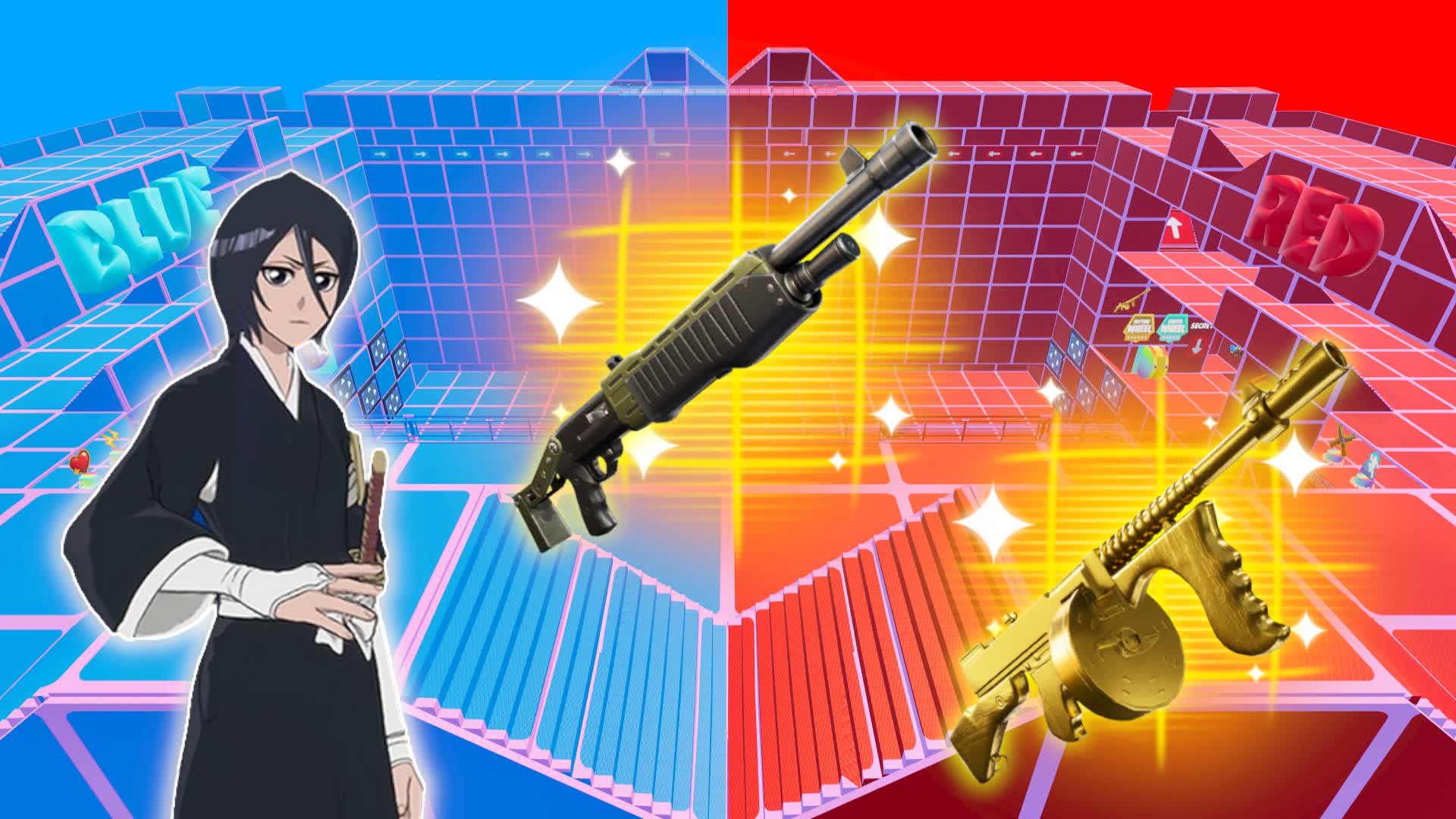 ⭐️SUPER RED VS BLUE🔴🔵AMAZING