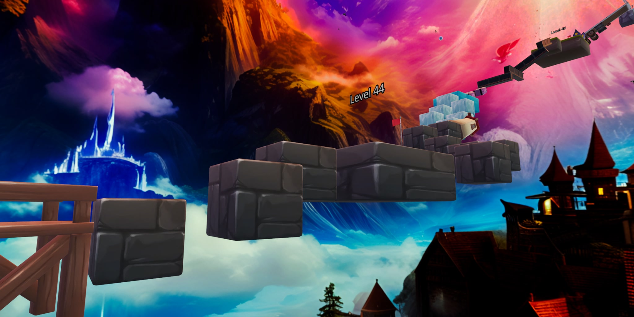 CUBE CLIMBER OBBY PARKOUR 100 LEVELS 5729-8656-9698 by upleftright ...