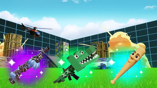SUPER 1V1 WITH ALL GUNS & RIDES