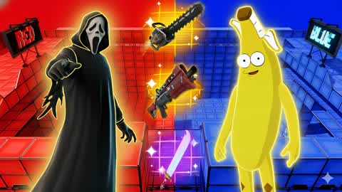 FUNNY VS BANANA RED VS BLUE 🔴🔵