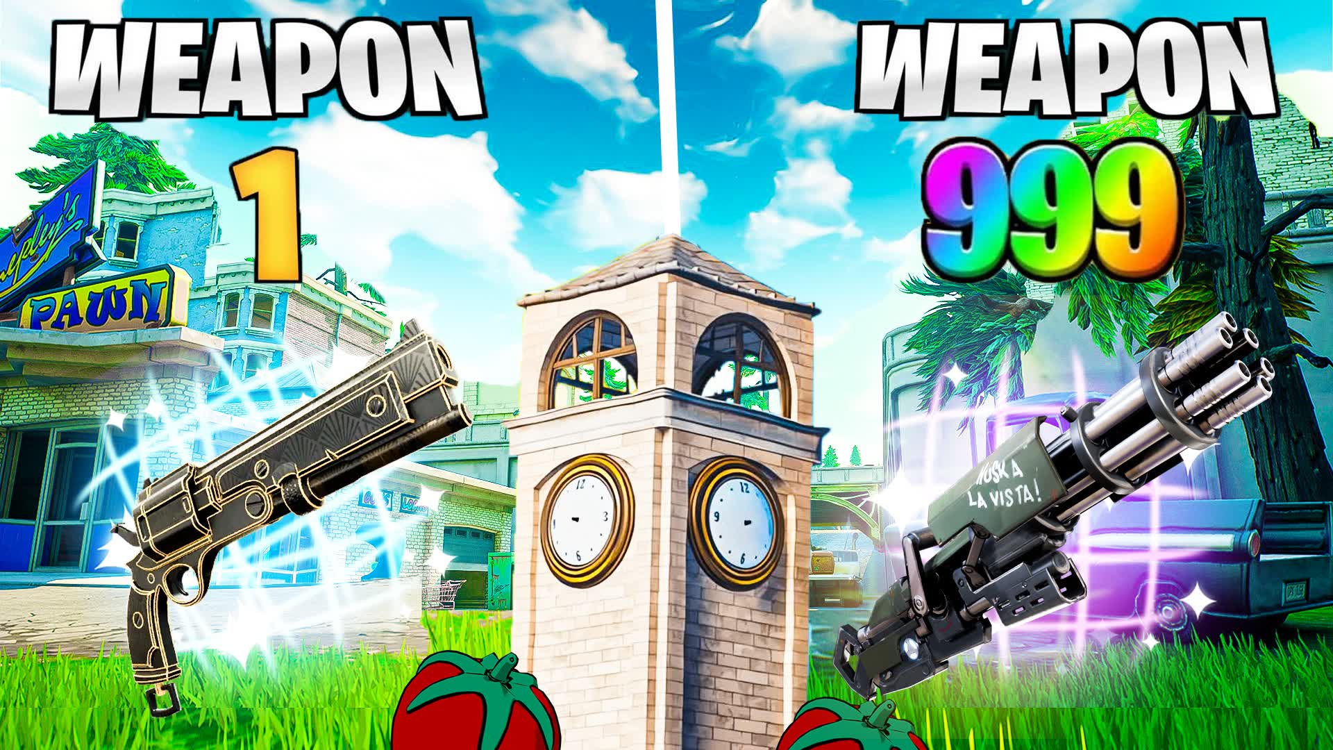 ⭐️SUPER TILTED GUN GAME 🎯 ONE SHOT