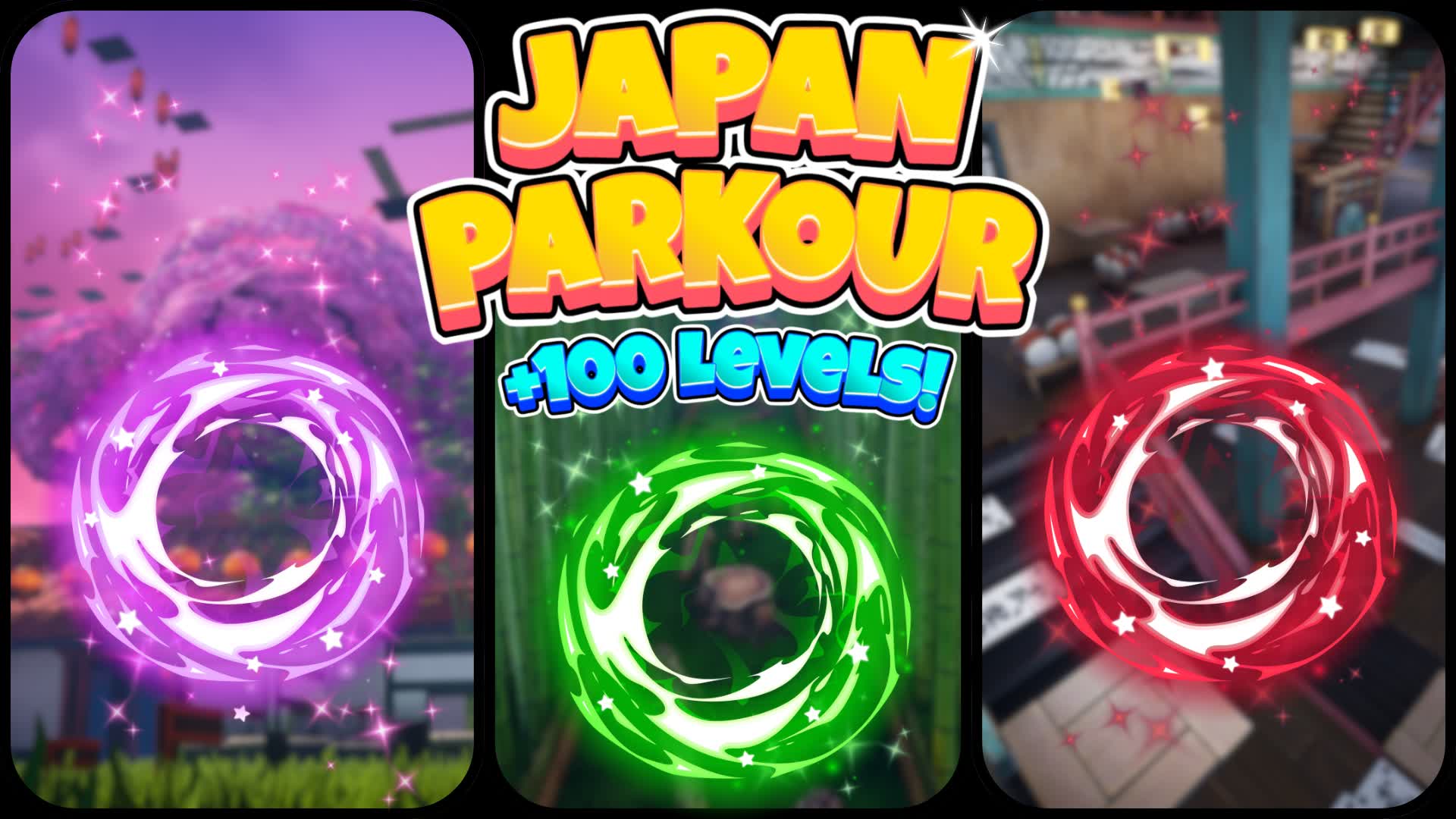 🌸 JAPAN PARKOUR 100+ 🌸