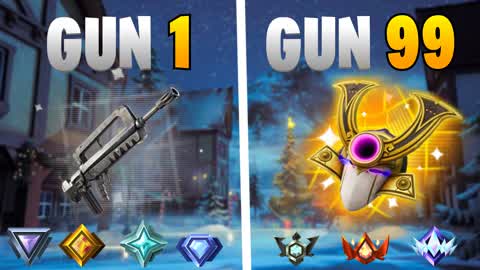🎄 SUPER GUN GAME 🎯ONE SHOT🎄1ST PERSON