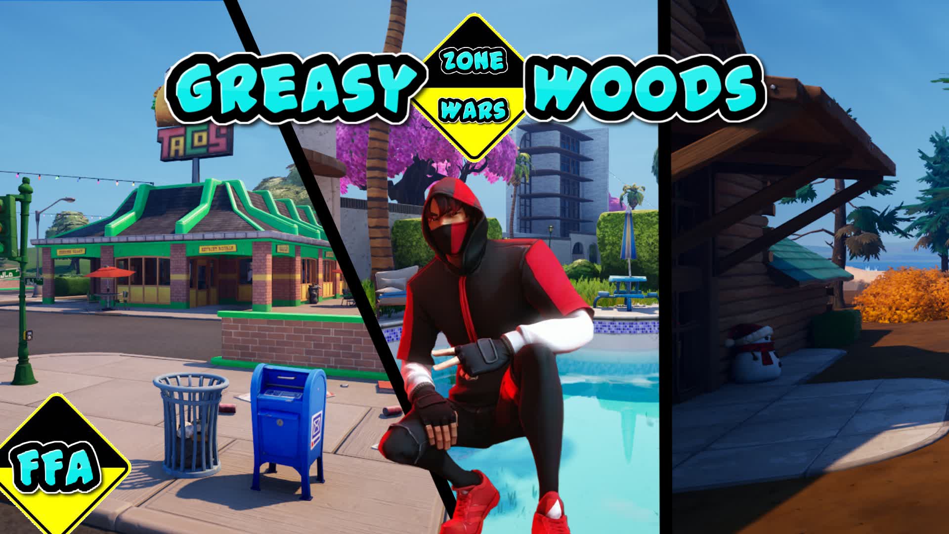 Greasy Woods Zone Wars ( FFA )