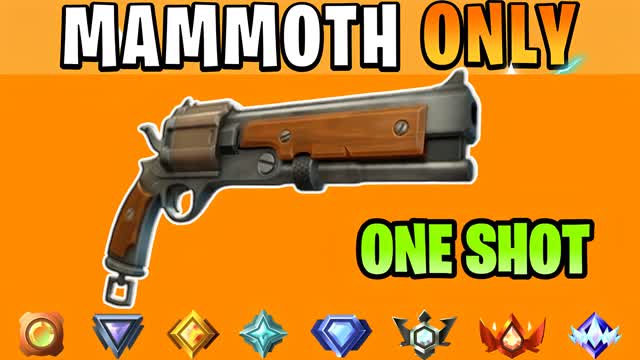 MAMMOTH PISTOL ONLY 🎯 ONE SHOT TILTED