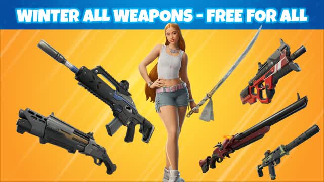 WINTER ALL WEAPONS âïž FREE FOR ALL