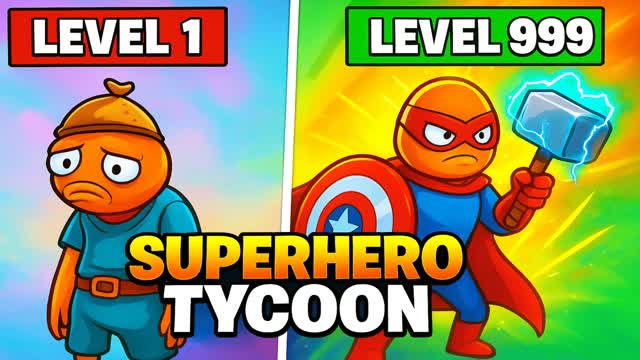🦸 SUPERHERO Legends TYCOON 🦸