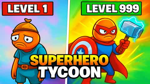 🦸 SUPERHERO Legends TYCOON 🦸