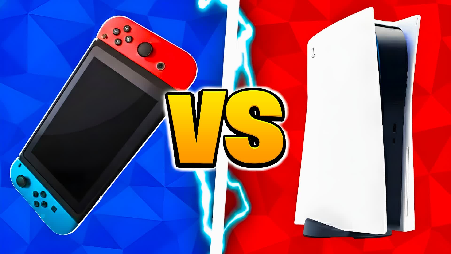 HUGE RED VS BLUE SWITCH VS CONSOLE 🔴🔵