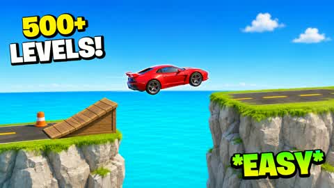 CRAZY DRIVING PARKOUR 🚗 ONLY UP
