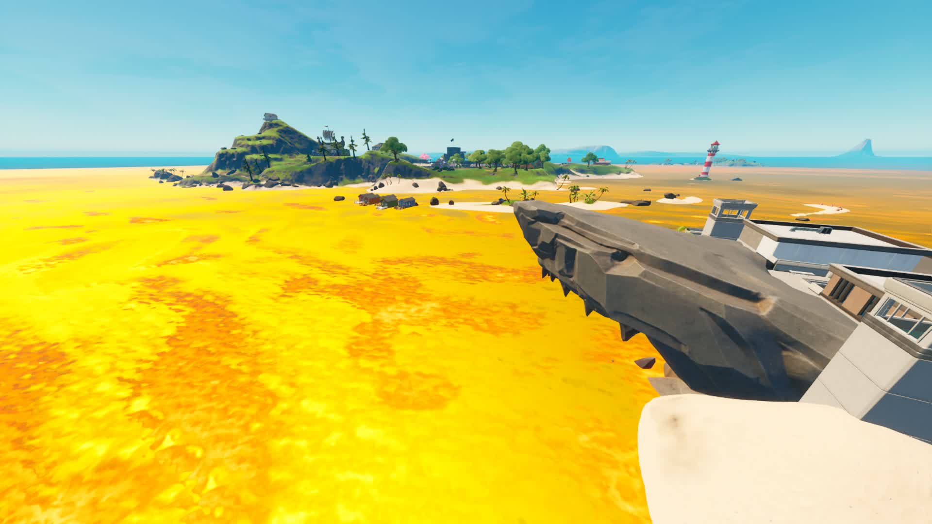 War Zone Hammer the floor is lava