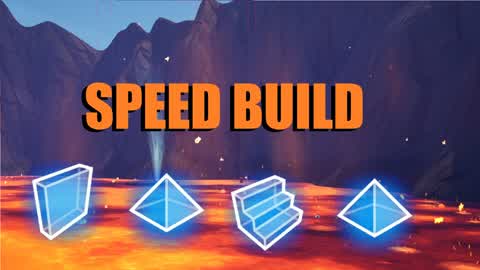 🌋SPEED BUILD VOLCANO 1v1v1