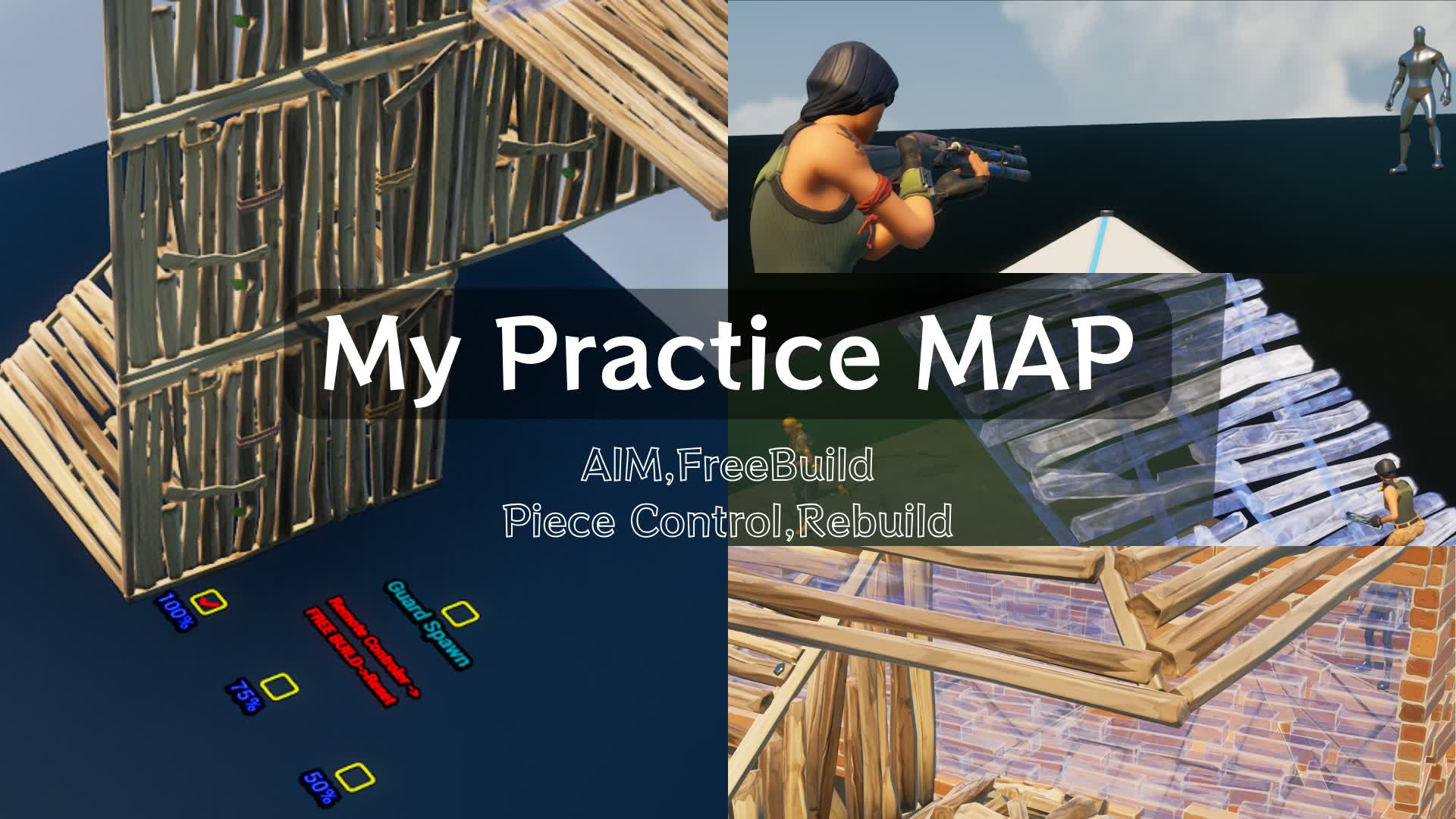 My Aim Practice MAP 9895-8506-0061 by maru333 - Fortnite Creative Map ...