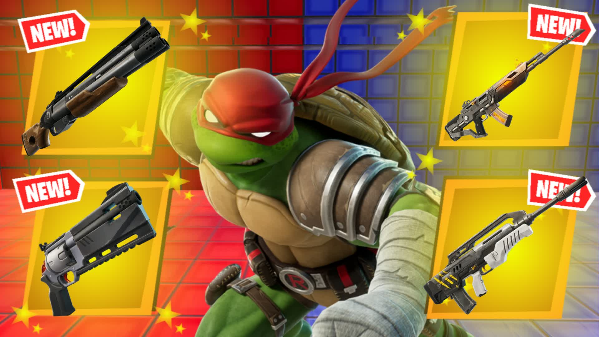 TMNT RED VS BLUE 🔴🔵