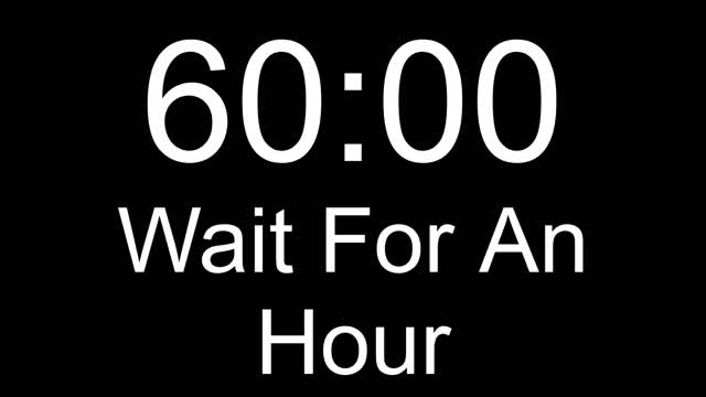 🕒Hour Long Timer🕒