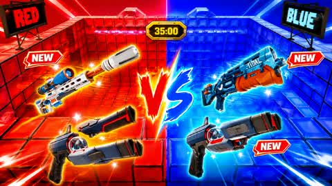 CRAZY RED VS BLUE 1V1 🔴.🔵
