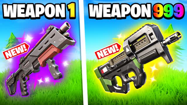 CHAOS 🔫 MEGA GUN GAME 🎯 ONE SHOT ⭐️