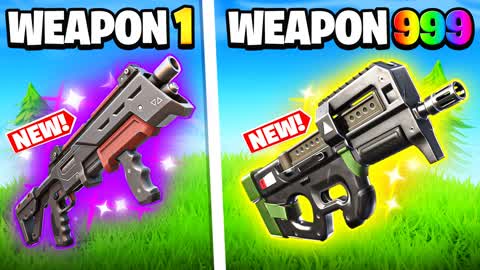 CHAOS 🔫 MEGA GUN GAME 🎯 ONE SHOT ⭐️