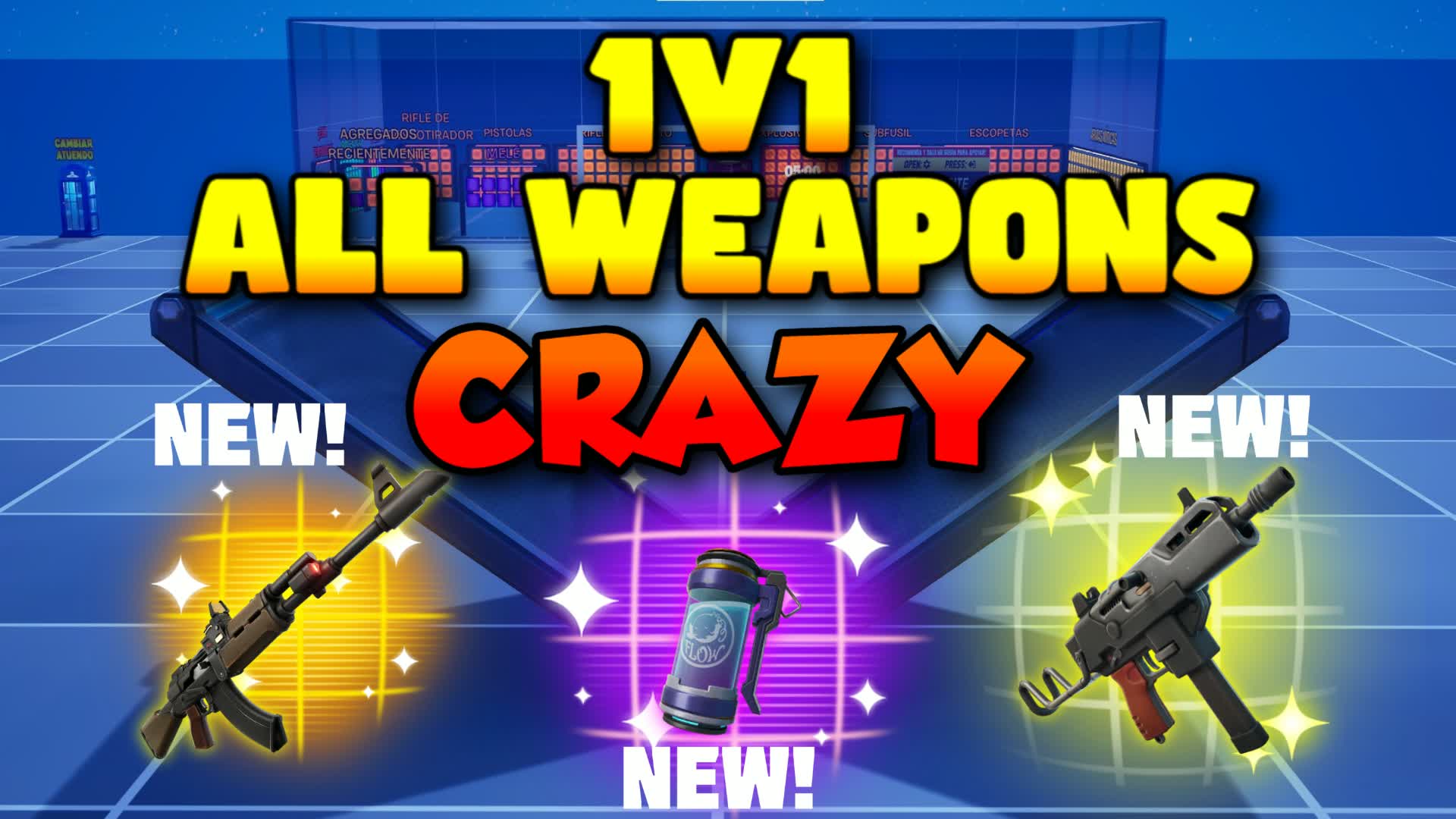 1V1 All Weapons - CRAZY