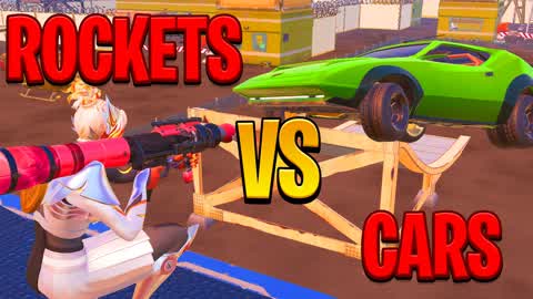 ROCKETS VS CARS 🎯 AIRSTRIKE