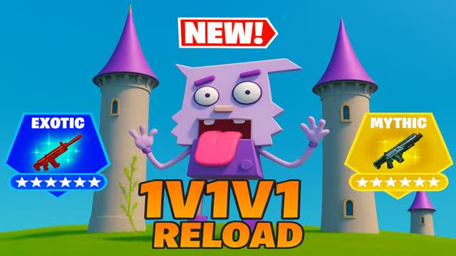 1v1v1  Reload  Free For All  Super Fight