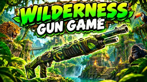 🌴WILDERNESS GUN GAME🔫 ONE SHOT🎯