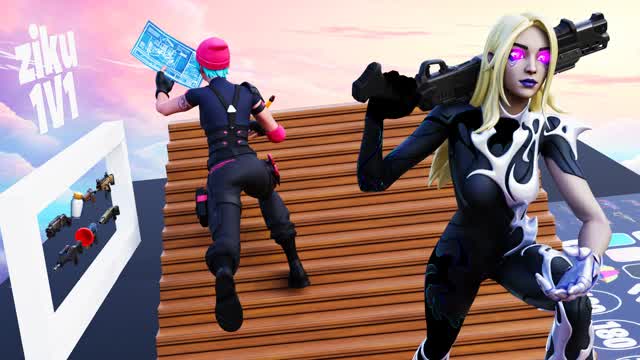 Ziku 1v1 Build Fight زيكو