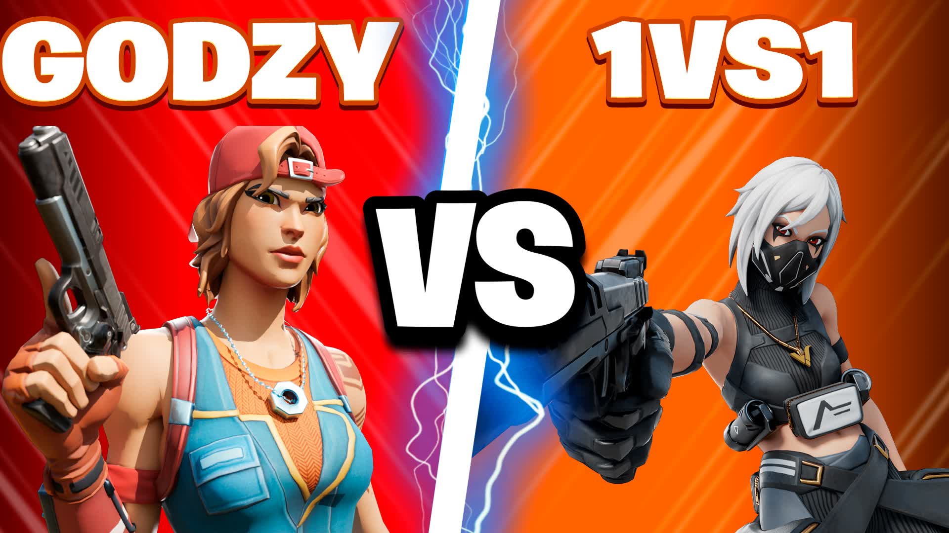 GODZY 1V1!