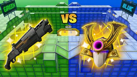 MEGA 🔴GREEN VS BLUE 🔵PVP