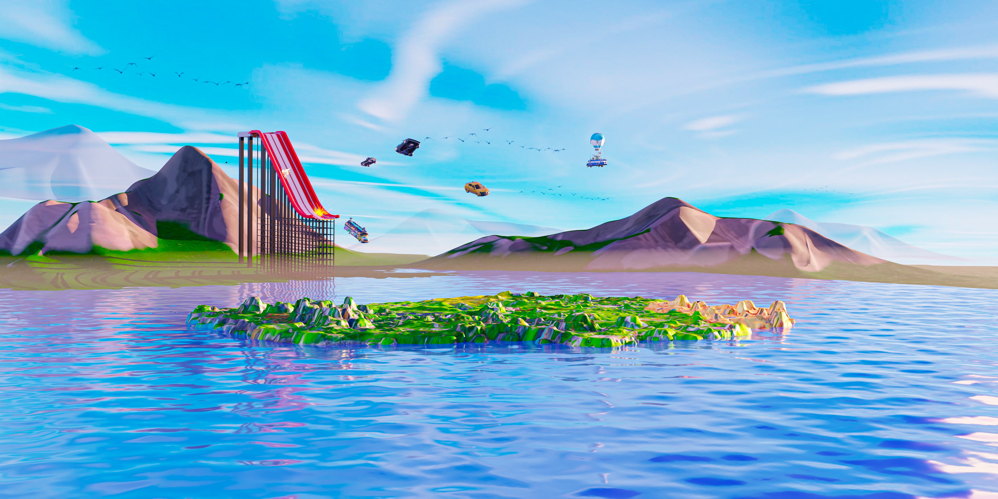 ⭐ OG ROCKETS VS CARS ⭐ 3375-0193-7839 by et_pera - Fortnite Creative ...