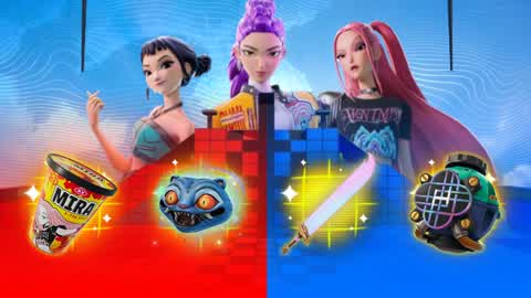 🔴🔵 DEMON HUNTER RED VS BLUE