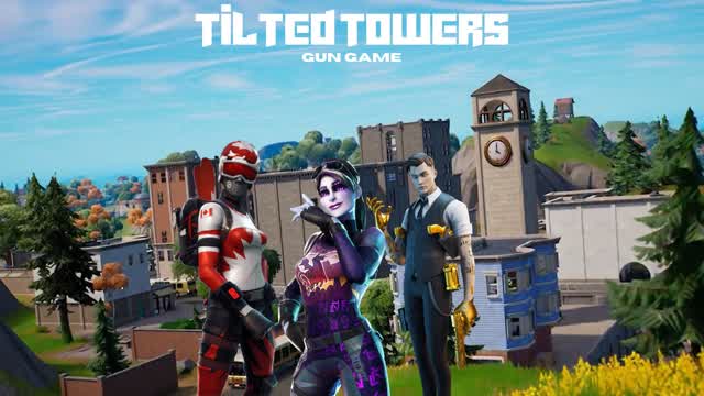 Tilted Towers Gun Game