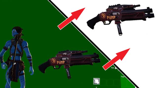 Green screen stuff for creation