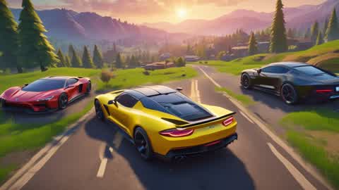 RAMP CARS DRINVING * FREE FOR ALL