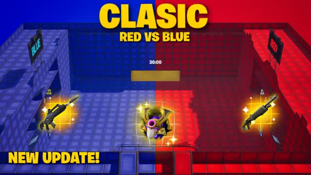 CLASIC RED VS BLUE 🔴🔵 UPDATED 2.0!