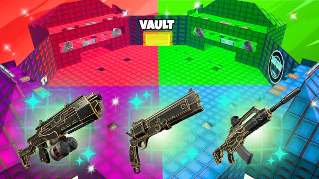 GREAT RED vs BLUE vs GREEN vs PURPLE