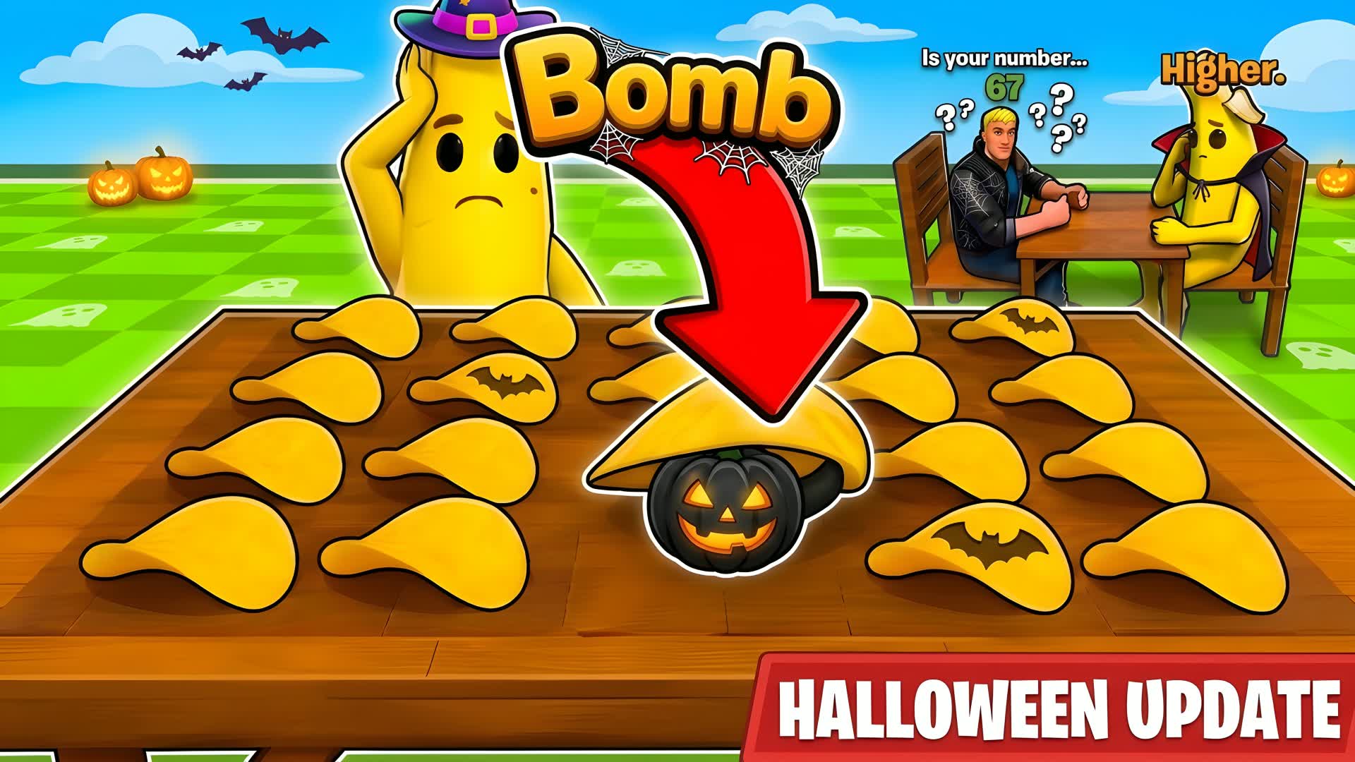 🥔チップスか爆弾か🎃💣|数字を当てよう🔢…