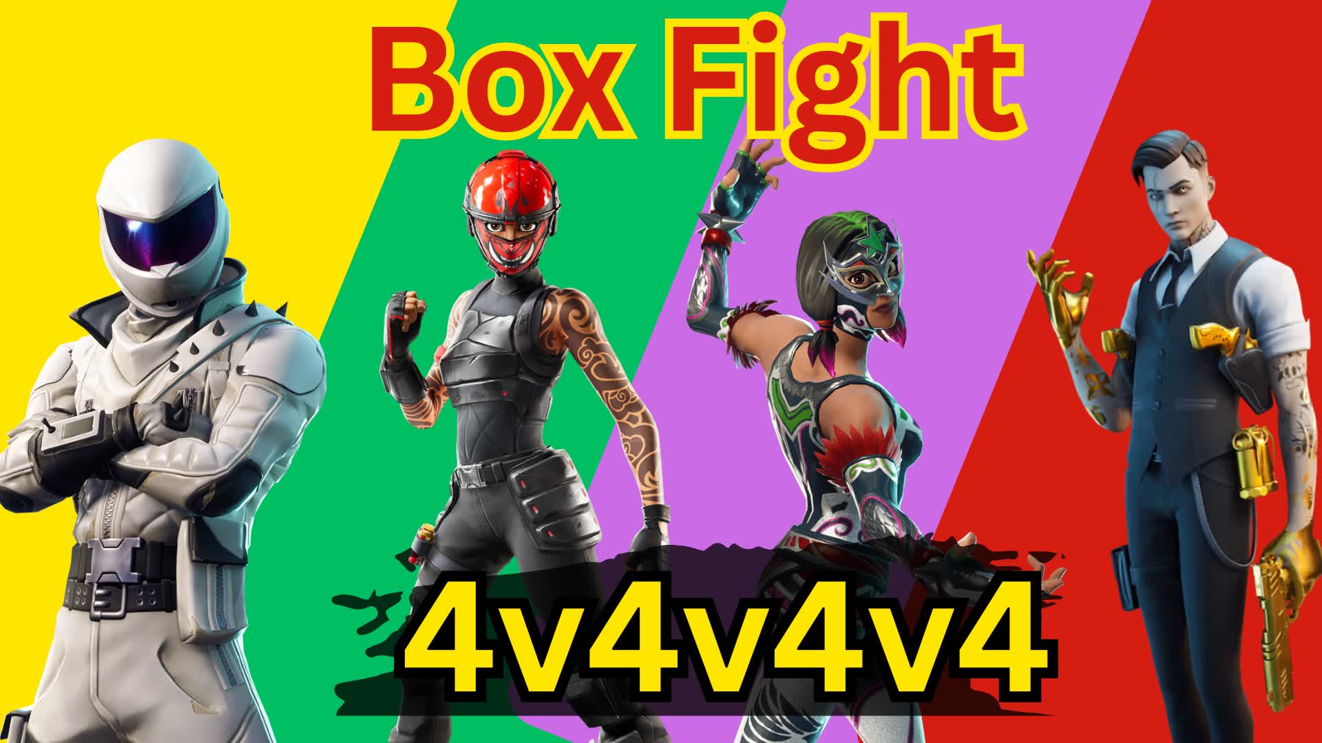 Craze Box Fight 4V4V4v4