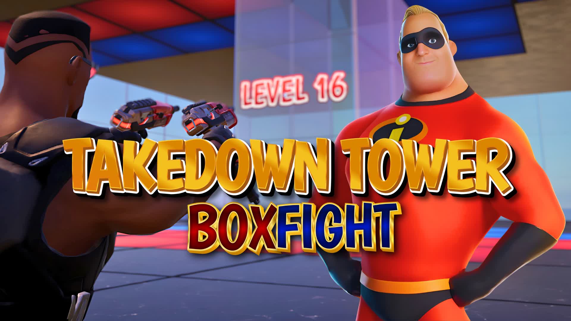📦 🔴  Red Takedown Tower - BOXFIGHT